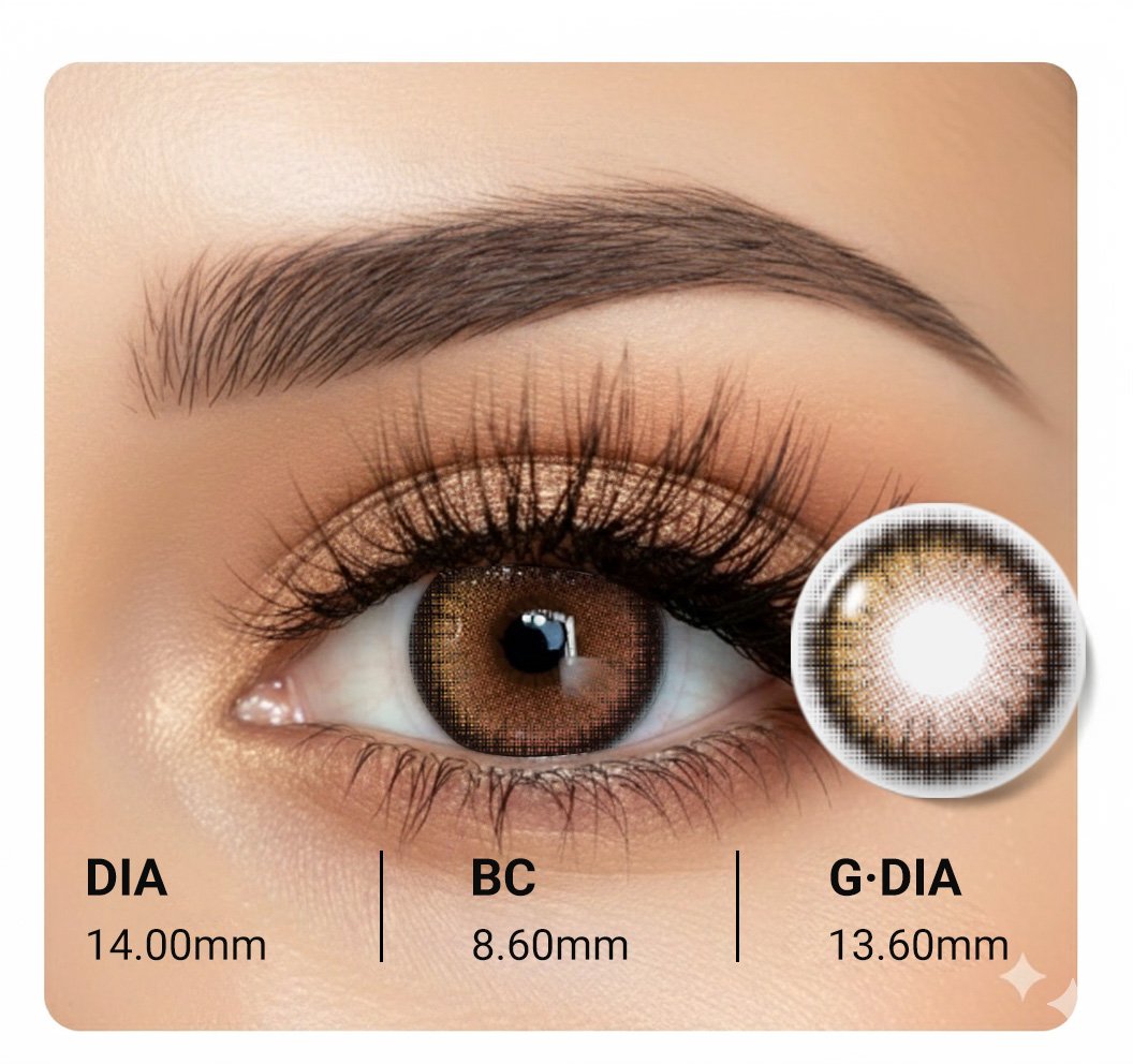 Natural Brown Lenses